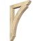 Ekena Millwork Thorton Slat Rough Sawn Bracket, Douglas Fir, 4"W x 28"D x 40"H BKT04X28X40THR06RDF - alternate 1